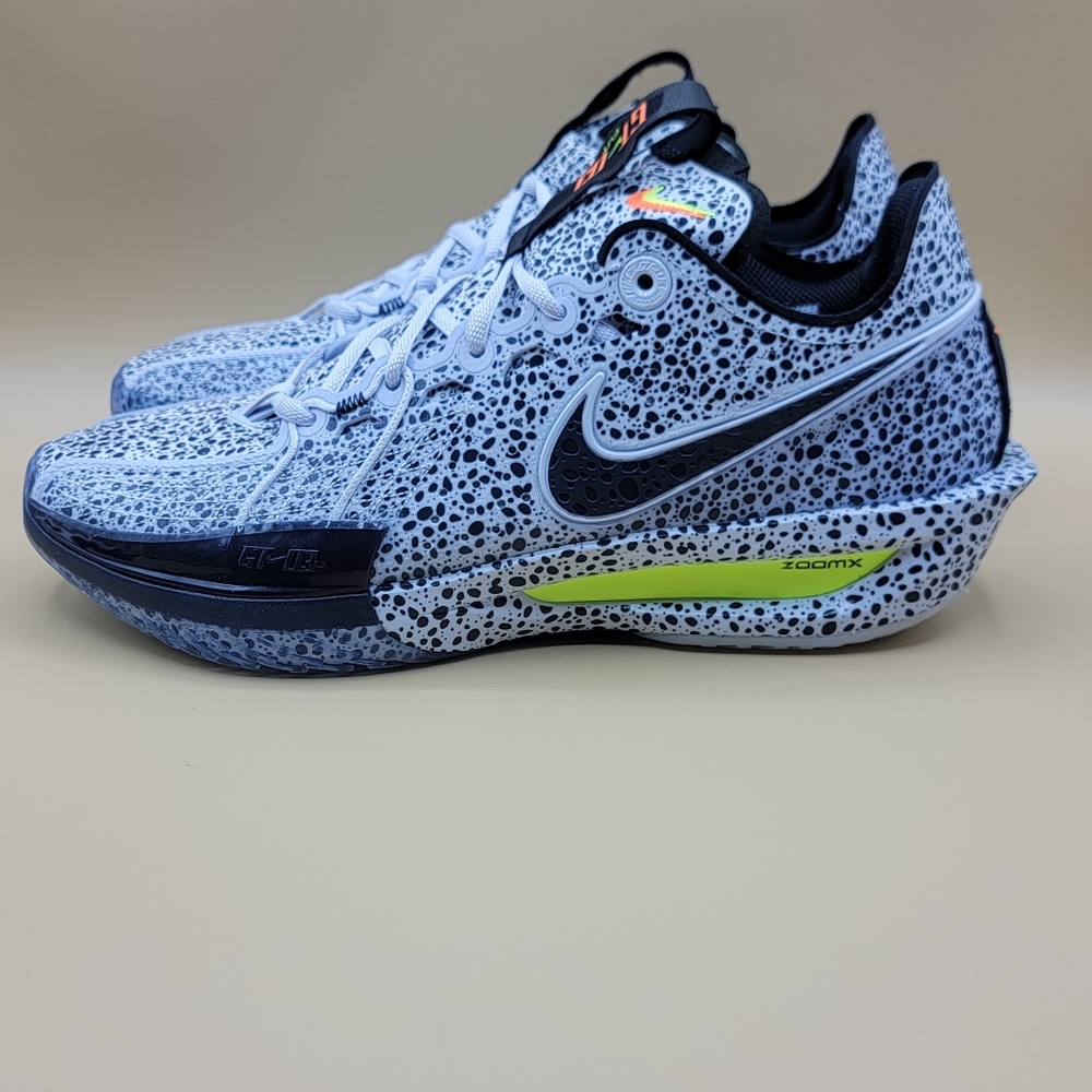 Nike Zoom Air GT Cut 3 Olympic Safari Men's Shoes Size 8 Grey Black Women's 9.5
